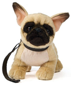 French Bulldog (beige) - With leash cuddle/plush toy