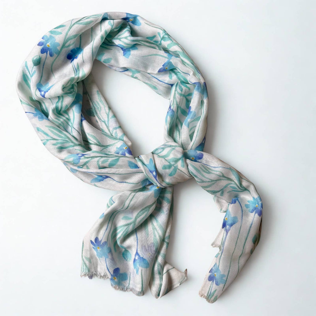 Forget Me Not Scarf