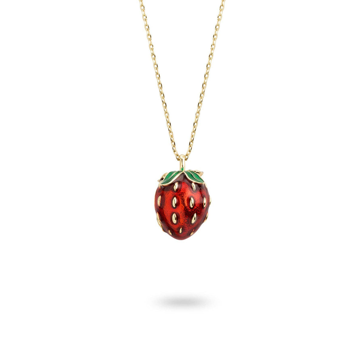 Strawberry & Mouse Locket