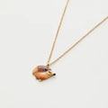 Fable England Enamel Hedgehog Short Necklace