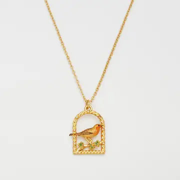 Fable England Robin Necklace