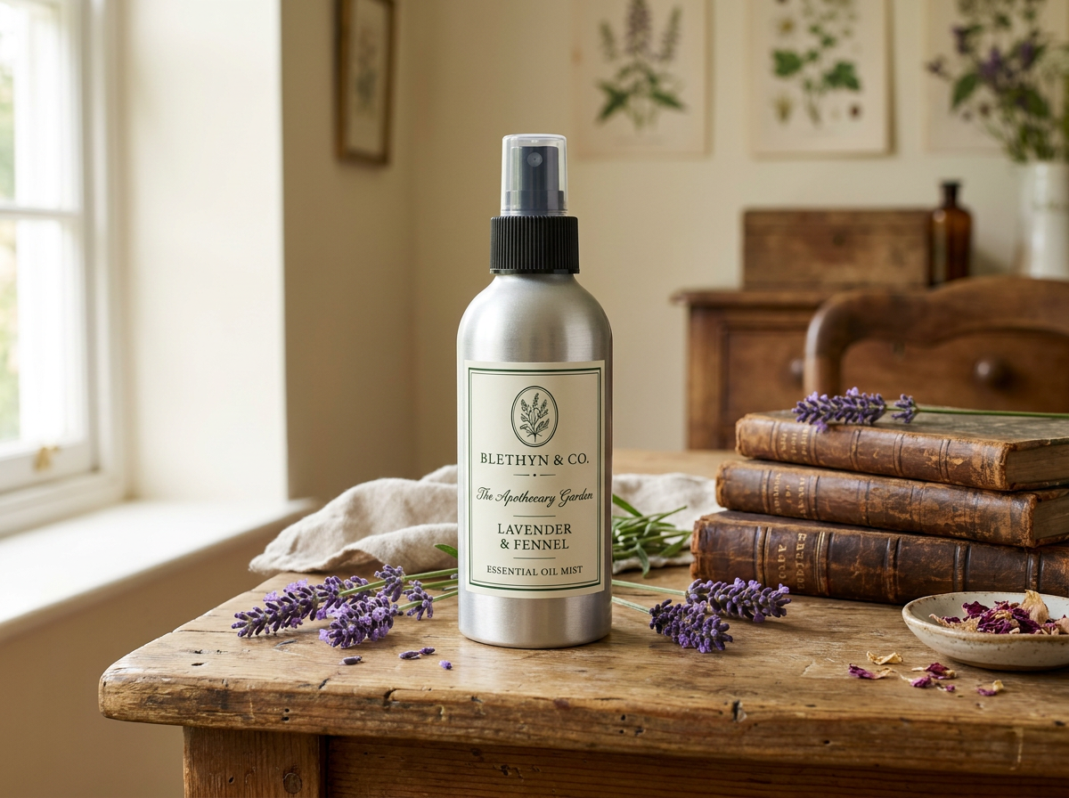 Lavender and fennel essential oil mist 100ml bottle
